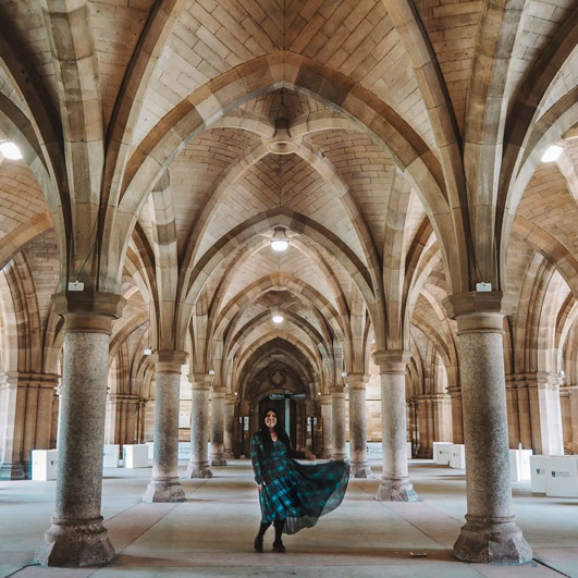Glasgow university arches