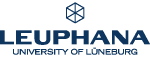 Leuphana university of Lüneburg logo in darkblue