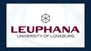 Leuphana logo tile landing page